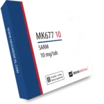 MK-677 10mg (ibutamoren), to zaawansowany, selektywny agonista receptora greliny (GHS-R), który w naturalny sposób stymuluje wydzielanie hormonu wzrostu.