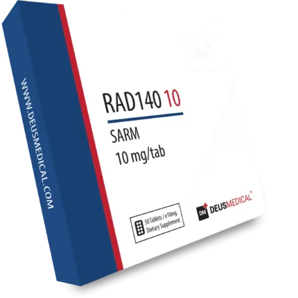 RAD-140 10 mg to potężny selektywny modulator receptora androgenowego (SARM).Zwiększa siłę, przyrost masy mięśniowej i poprawia regenerację.